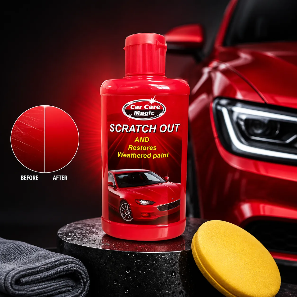 Car Care Scratch Out Removal & Shine Restorer